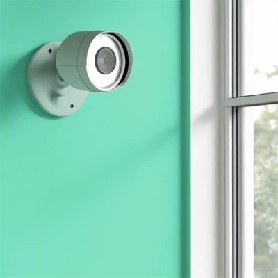 Tallahassee vivint camera facing a window